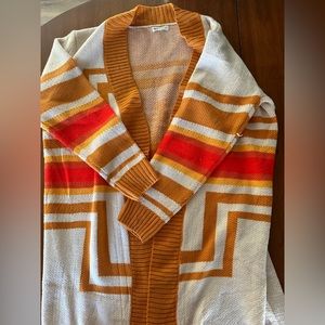 Main Strip Long Cardigan, Ladies S